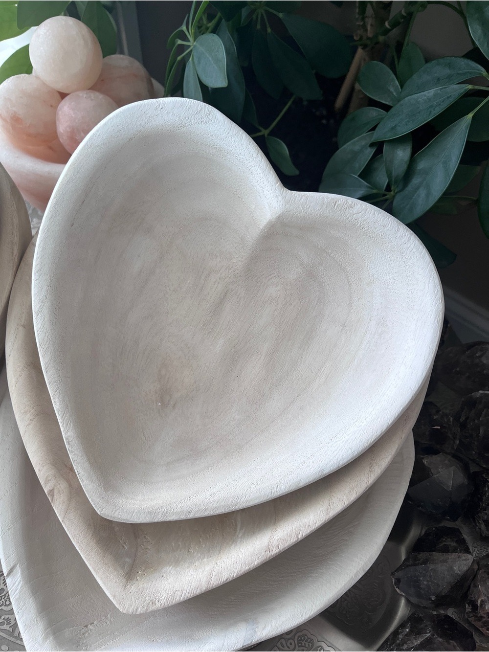 Wood Heart Bowl Large - Picture 10 of 13